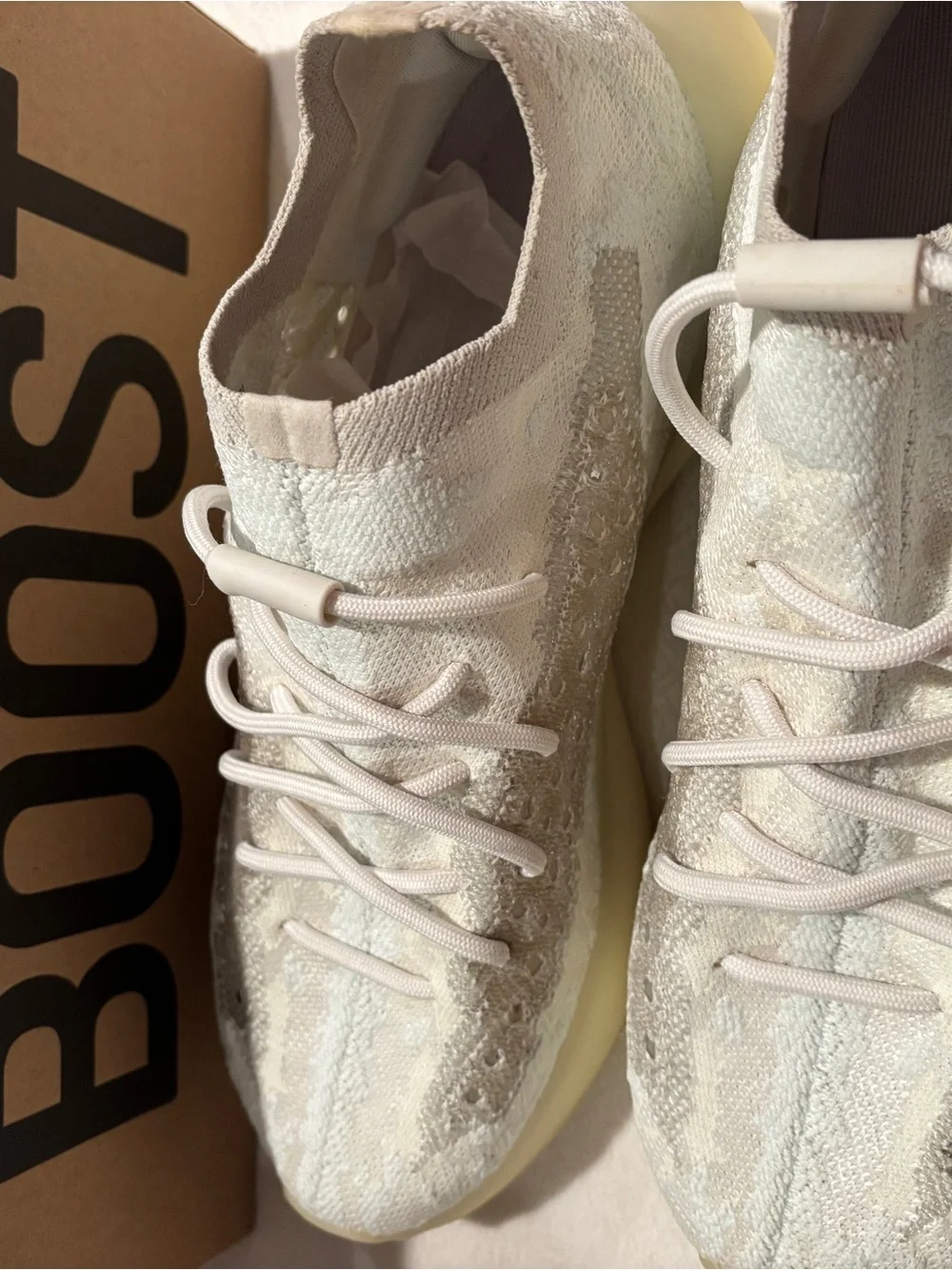 Yeezy Boost 380 in Calcite Glow